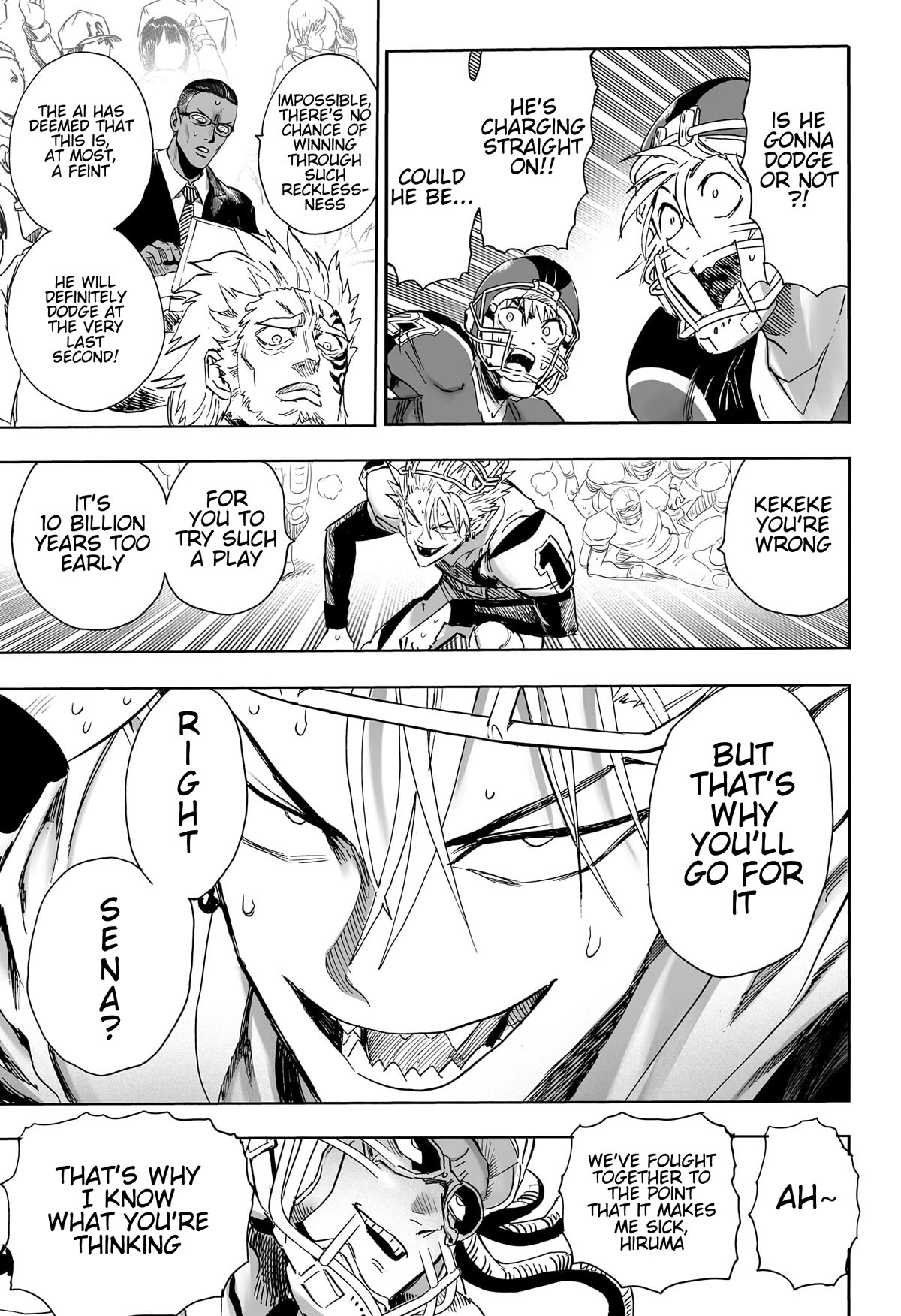 Eyeshield 21 Chapter 333.5 page 46 - Chapter 333.5: ONESHOT BRAIN X BRAVE