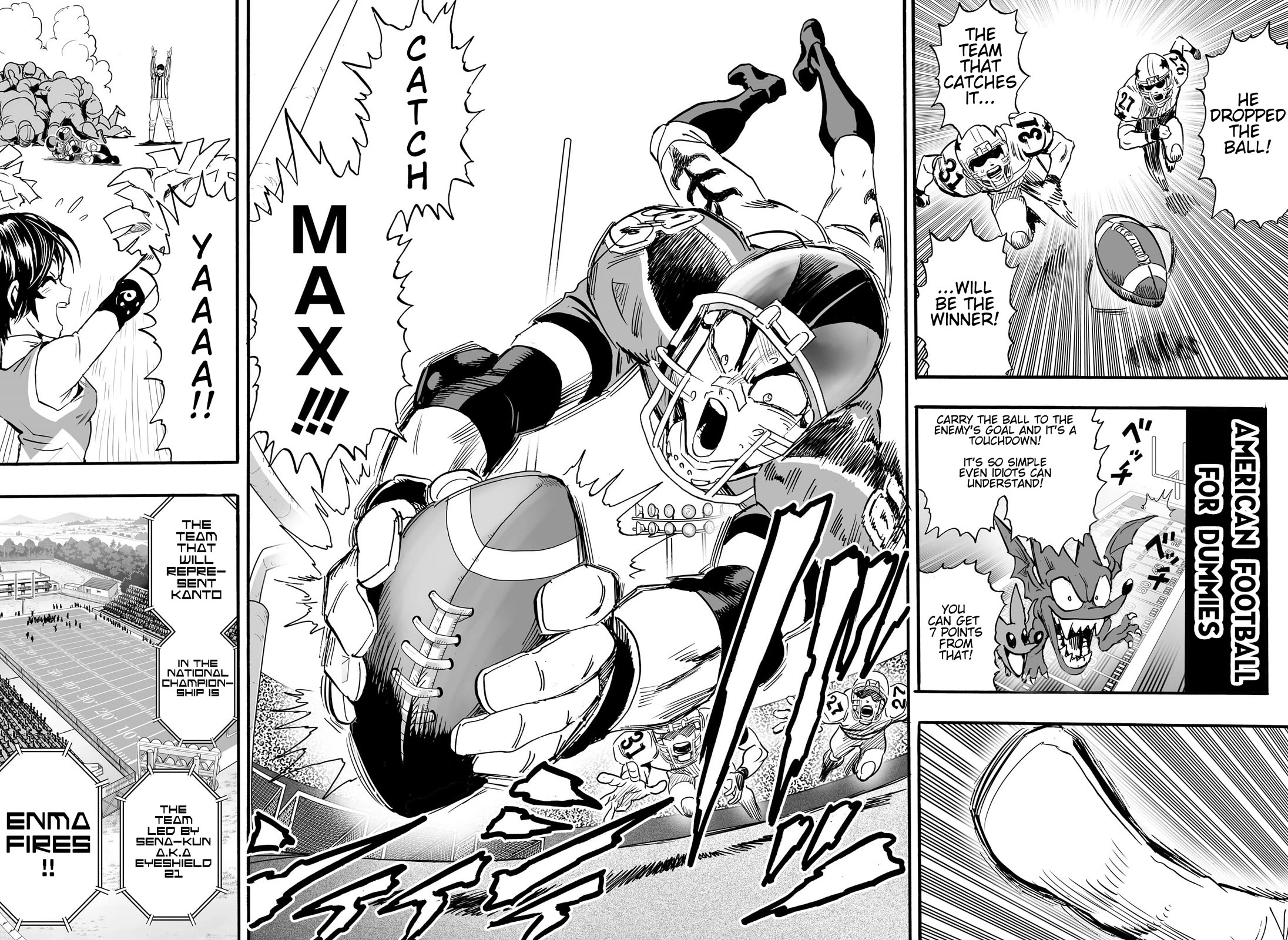 Eyeshield 21 Chapter 333.5 page 6 - Chapter 333.5: ONESHOT BRAIN X BRAVE