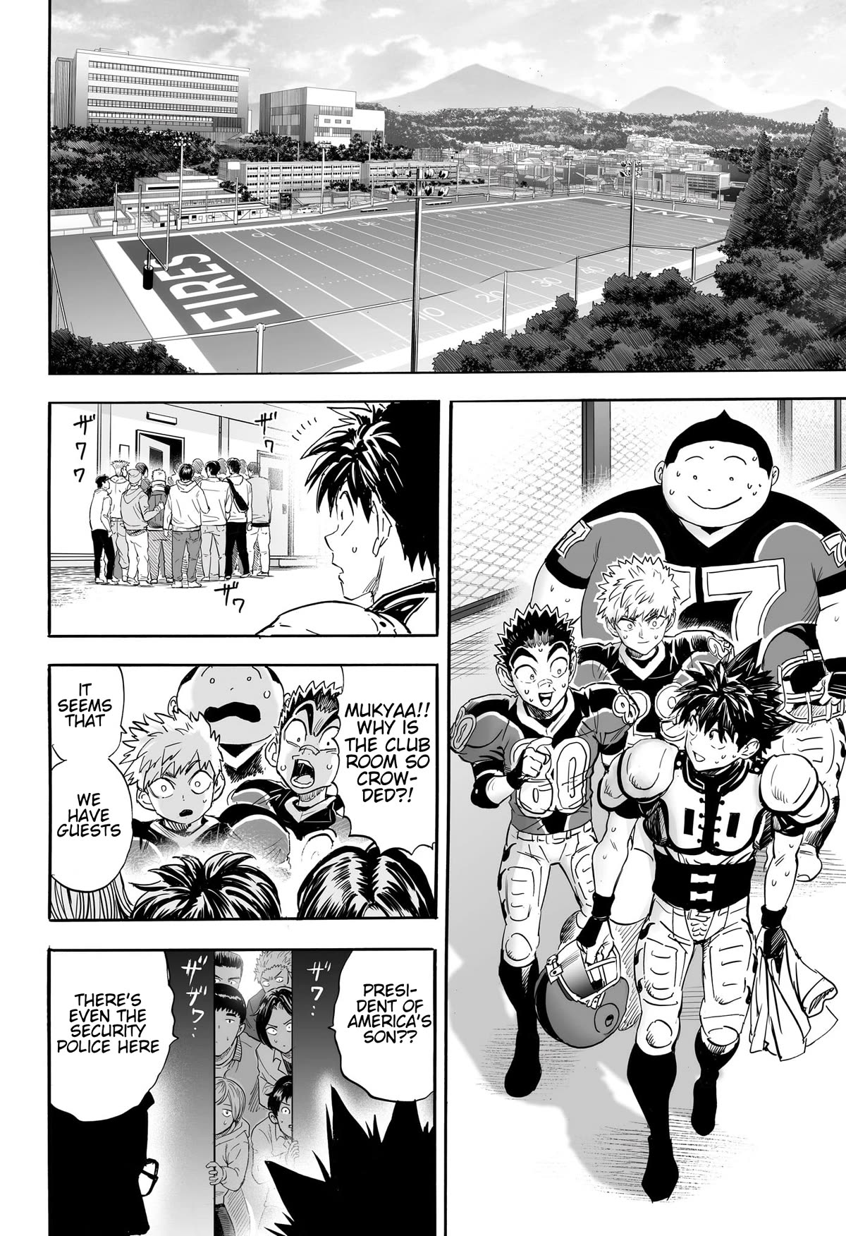 Eyeshield 21 Chapter 333.5 page 9 - Chapter 333.5: ONESHOT BRAIN X BRAVE