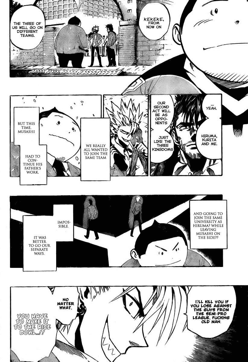 Eyeshield 21 Chapter 333 page 14 - Chapter 333: FINAL DOWN - The Tracks They Ran On...!! [END]