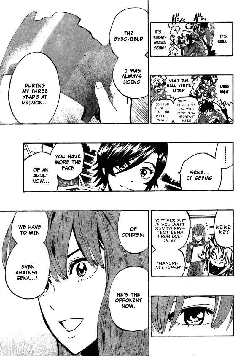 Eyeshield 21 Chapter 333 page 18 - Chapter 333: FINAL DOWN - The Tracks They Ran On...!! [END]