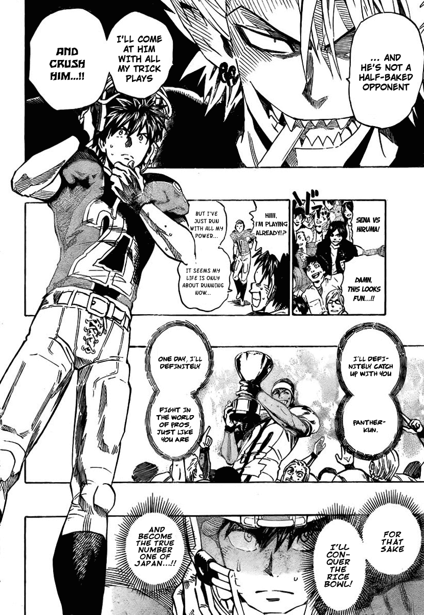 Eyeshield 21 Chapter 333 page 19 - Chapter 333: FINAL DOWN - The Tracks They Ran On...!! [END]