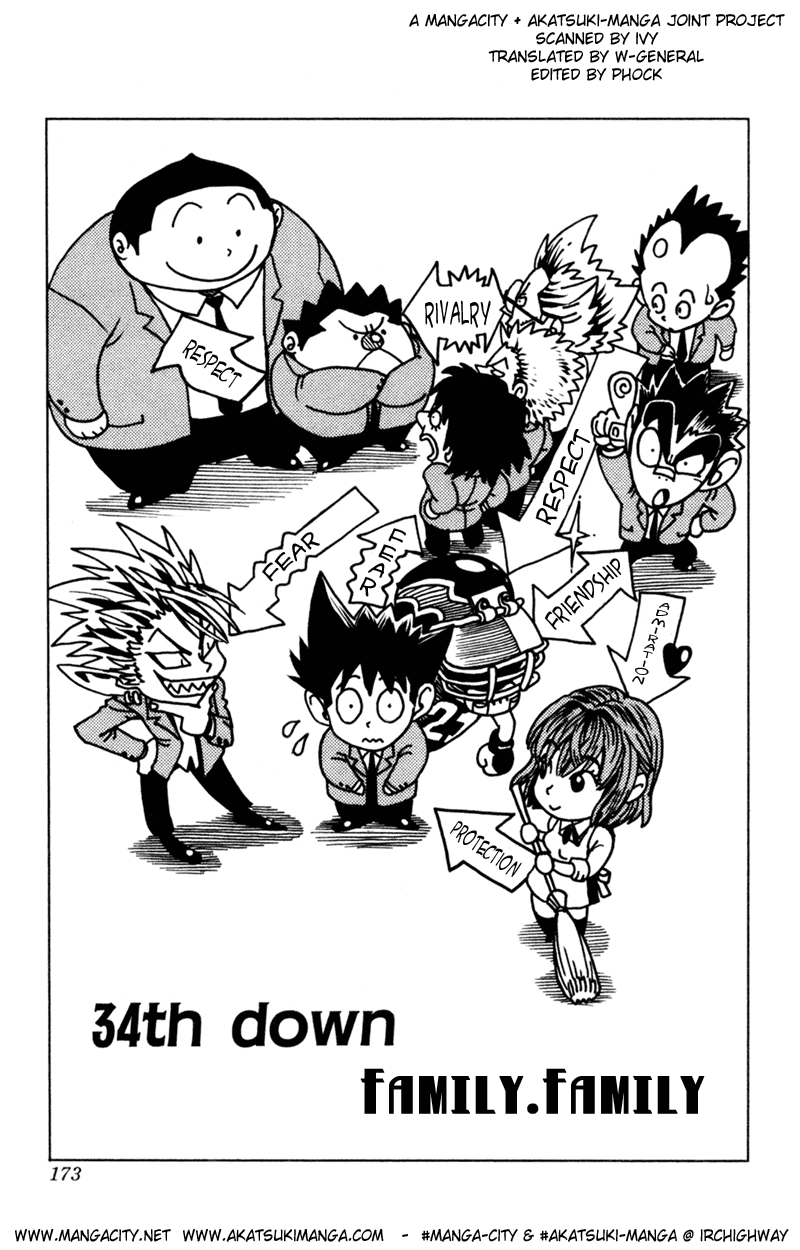 Eyeshield 21 Chapter 34 page 1 - Chapter 34: Family.Family