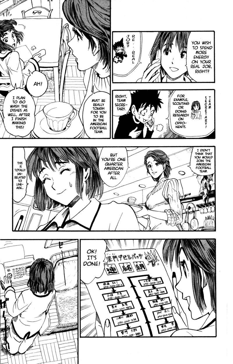 Eyeshield 21 Chapter 34 page 3 - Chapter 34: Family.Family