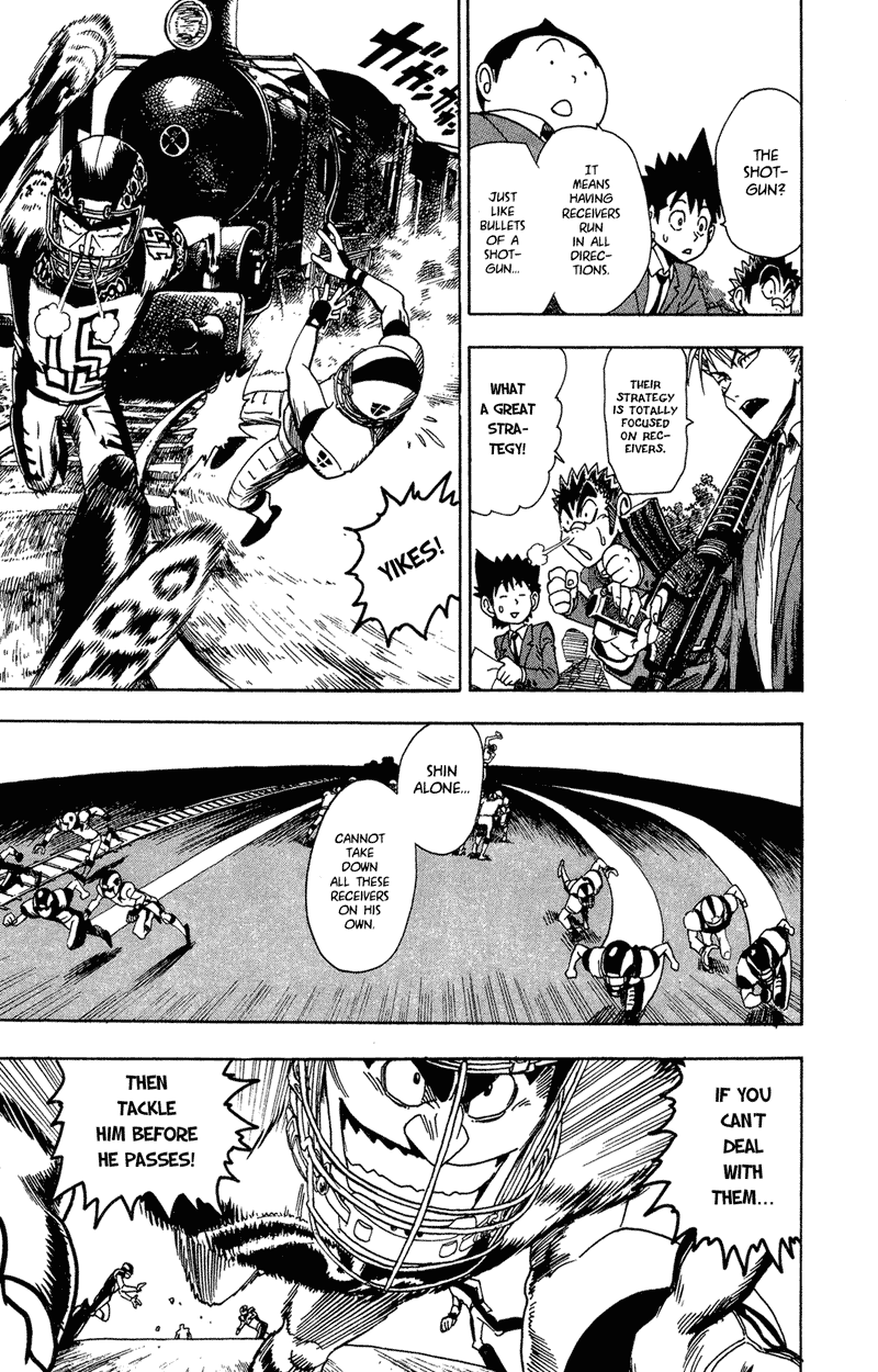 Eyeshield 21 Chapter 35 page 11 - Chapter 35: Knights Vs. Gunmen