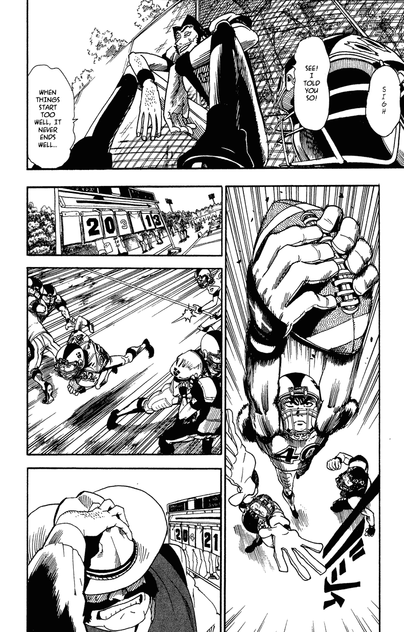 Eyeshield 21 Chapter 35 page 16 - Chapter 35: Knights Vs. Gunmen