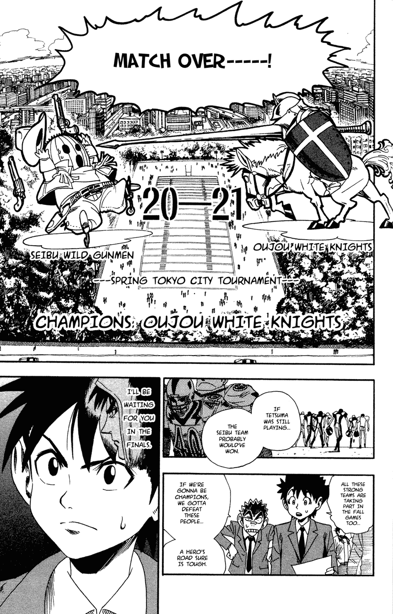Eyeshield 21 Chapter 35 page 17 - Chapter 35: Knights Vs. Gunmen