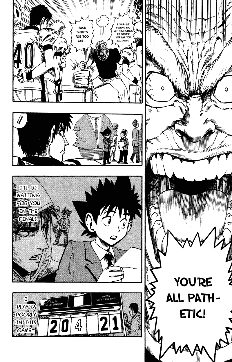 Eyeshield 21 Chapter 35 page 18 - Chapter 35: Knights Vs. Gunmen
