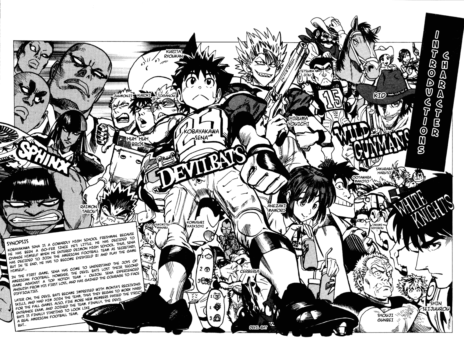 Eyeshield 21 Chapter 35 page 2 - Chapter 35: Knights Vs. Gunmen