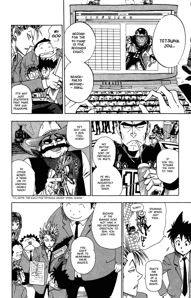 Eyeshield 21 Chapter 35 page 6 - Chapter 35: Knights Vs. Gunmen