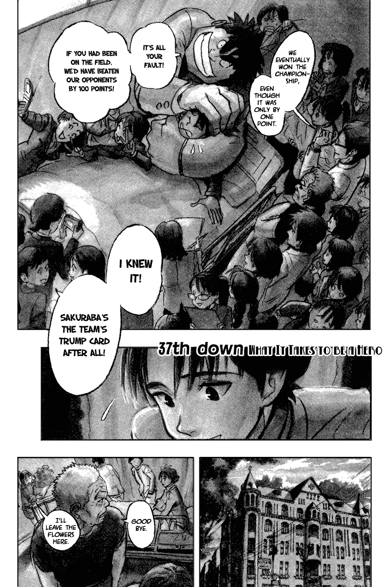 Eyeshield 21 Chapter 37 page 1 - Chapter 37: What it Takes ti be a Hero