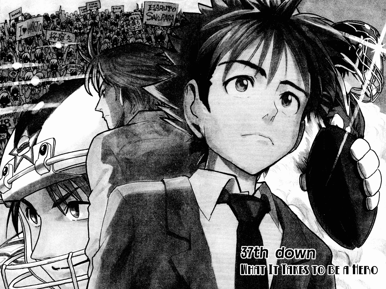 Eyeshield 21 Chapter 37 page 4 - Chapter 37: What it Takes ti be a Hero