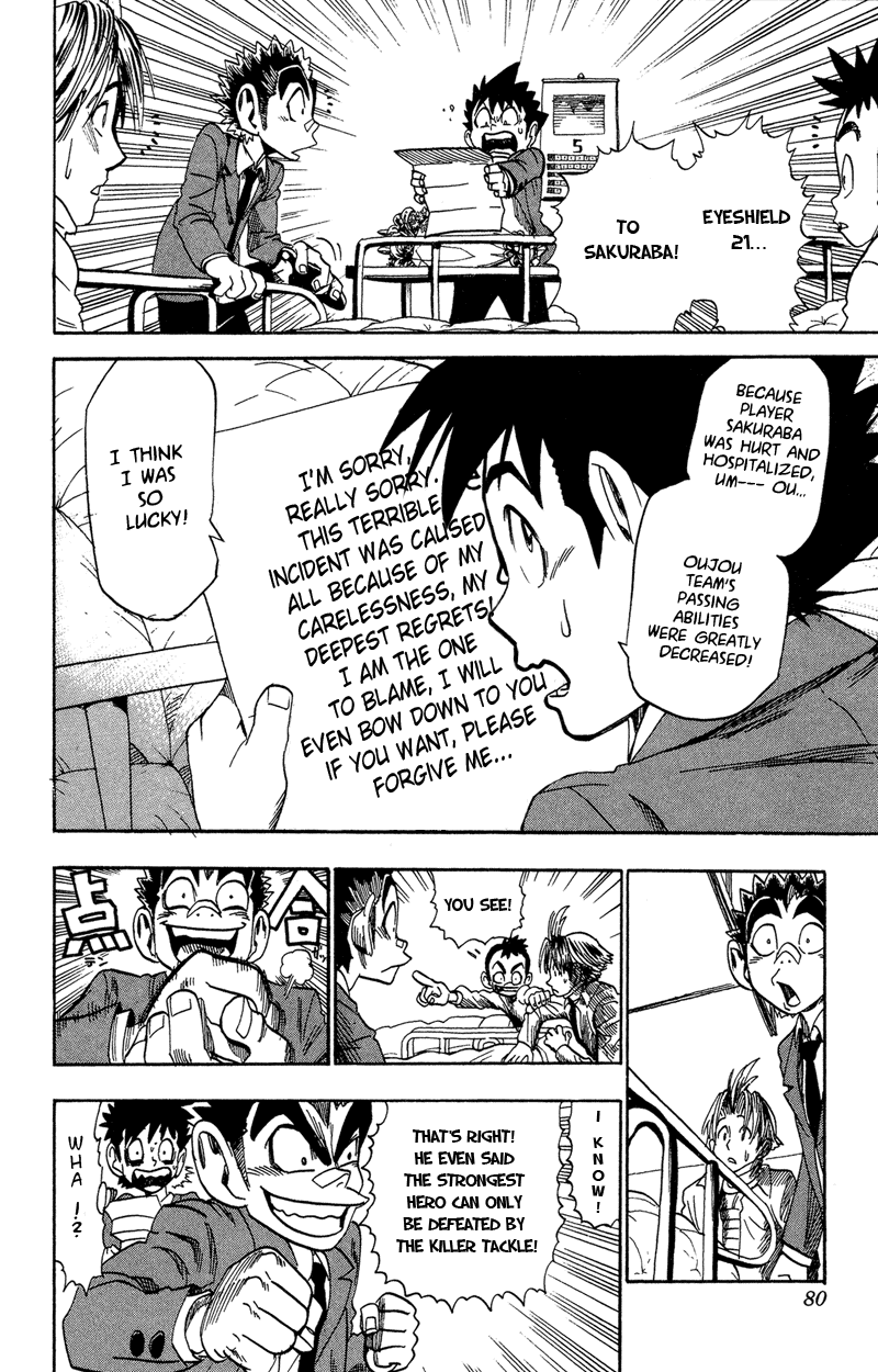 Eyeshield 21 Chapter 38 page 8 - Chapter 38: A True Hero