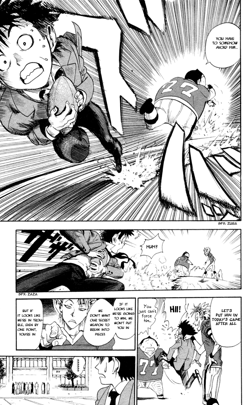 Eyeshield 21 Chapter 4 page 12 - Chapter 4: Gonna Kick Their Asses!!