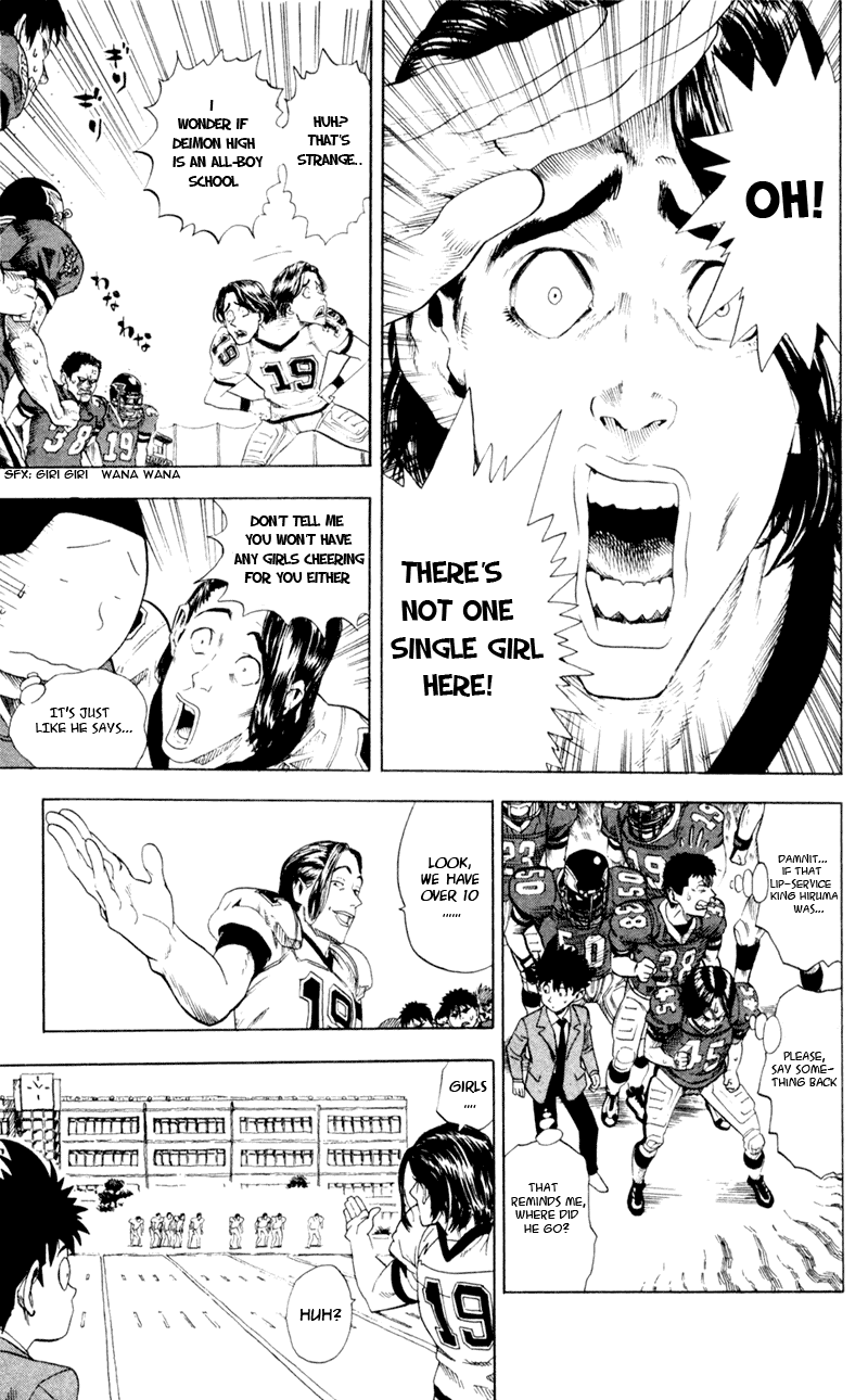 Eyeshield 21 Chapter 4 page 8 - Chapter 4: Gonna Kick Their Asses!!