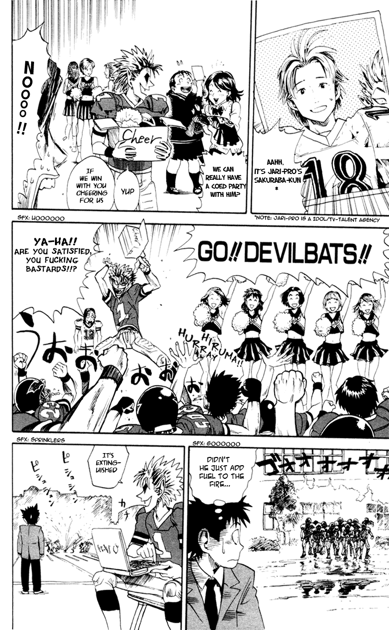 Eyeshield 21 Chapter 4 page 9 - Chapter 4: Gonna Kick Their Asses!!