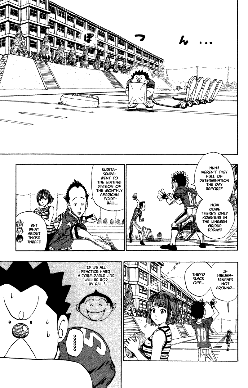 Eyeshield 21 Chapter 40 page 3 - Chapter 40: Fight! Linemen!