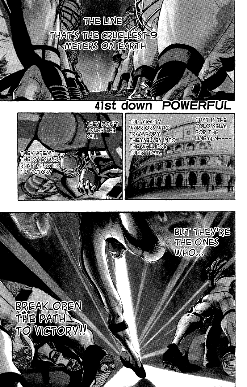 Eyeshield 21 Chapter 41 page 1 - Chapter 41: Powerful