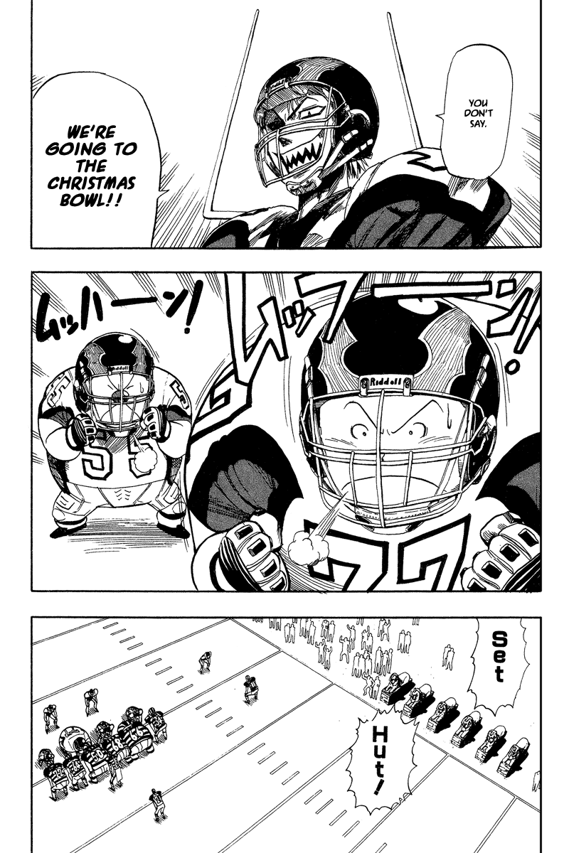 Eyeshield 21 Chapter 42 page 11 - Chapter 42: Only Commoners Laugh at Challengers