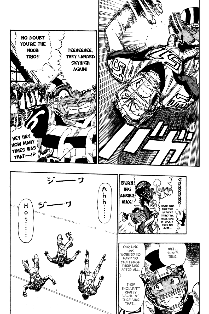 Eyeshield 21 Chapter 42 page 12 - Chapter 42: Only Commoners Laugh at Challengers