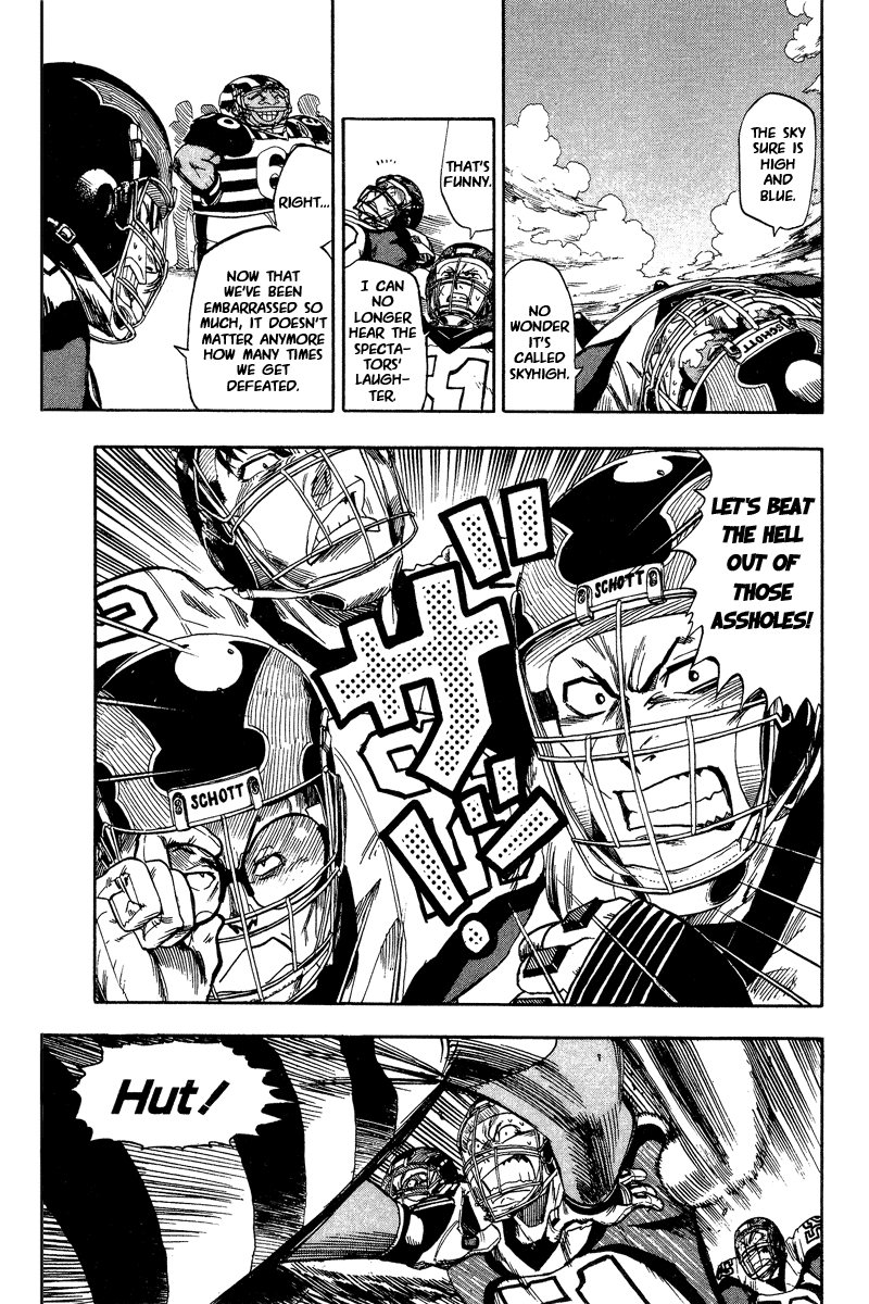 Eyeshield 21 Chapter 42 page 13 - Chapter 42: Only Commoners Laugh at Challengers