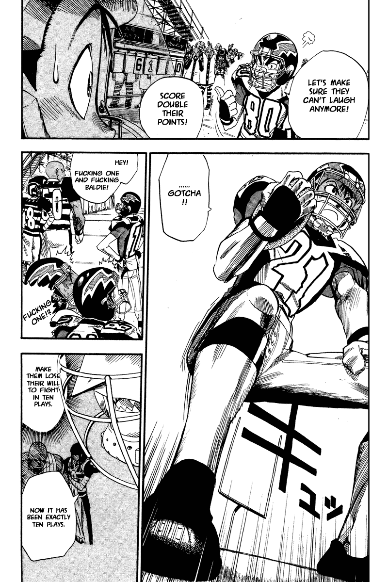 Eyeshield 21 Chapter 42 page 16 - Chapter 42: Only Commoners Laugh at Challengers