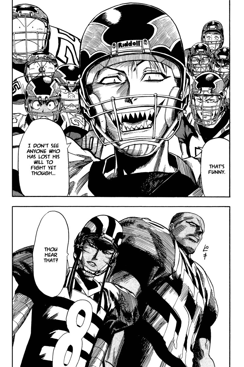 Eyeshield 21 Chapter 42 page 17 - Chapter 42: Only Commoners Laugh at Challengers