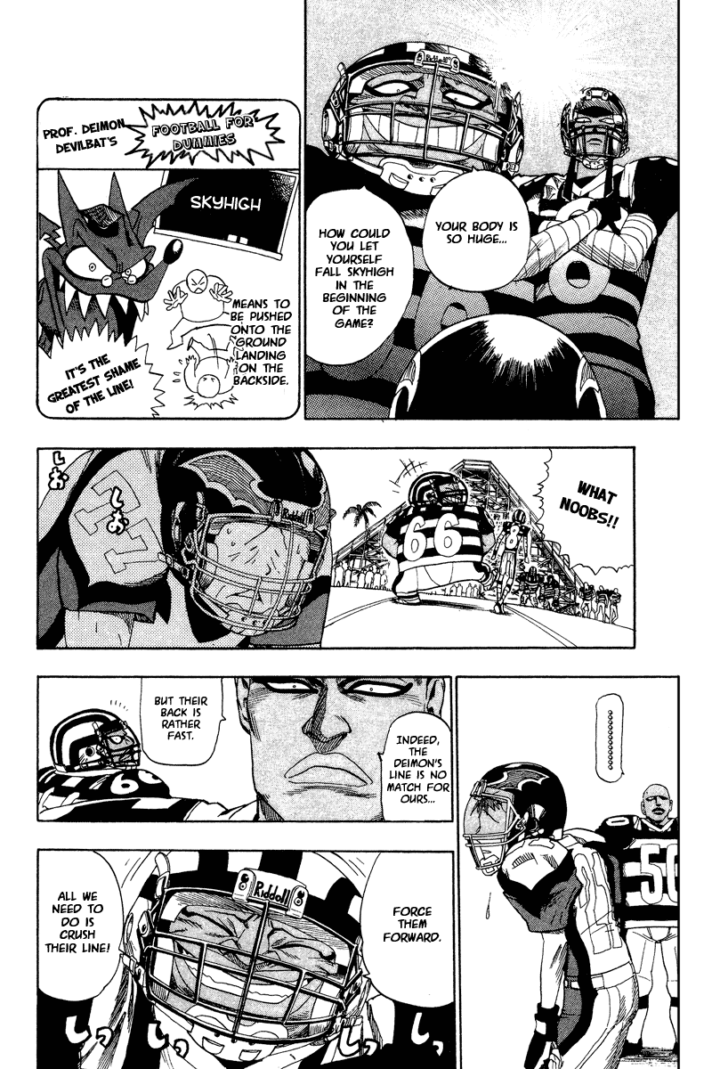 Eyeshield 21 Chapter 42 page 4 - Chapter 42: Only Commoners Laugh at Challengers