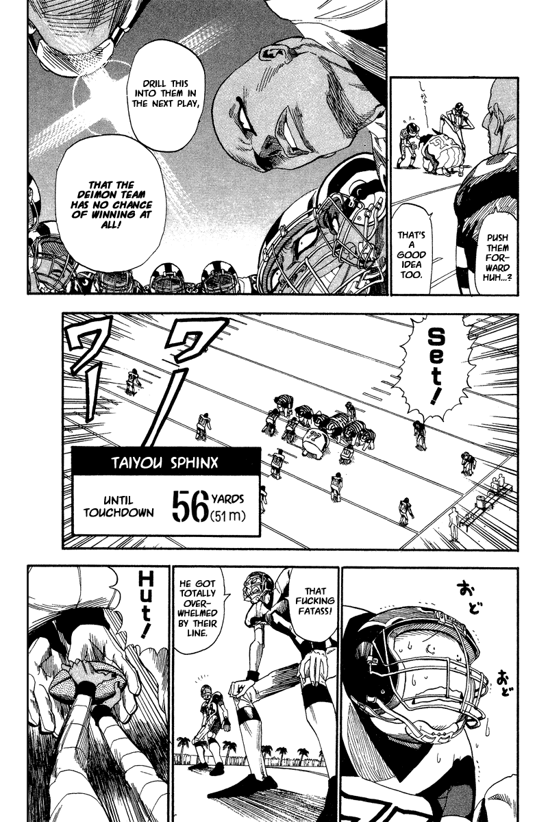Eyeshield 21 Chapter 42 page 5 - Chapter 42: Only Commoners Laugh at Challengers
