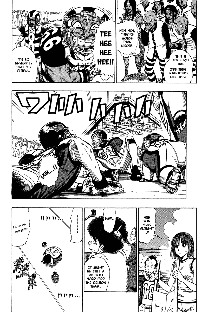 Eyeshield 21 Chapter 42 page 7 - Chapter 42: Only Commoners Laugh at Challengers