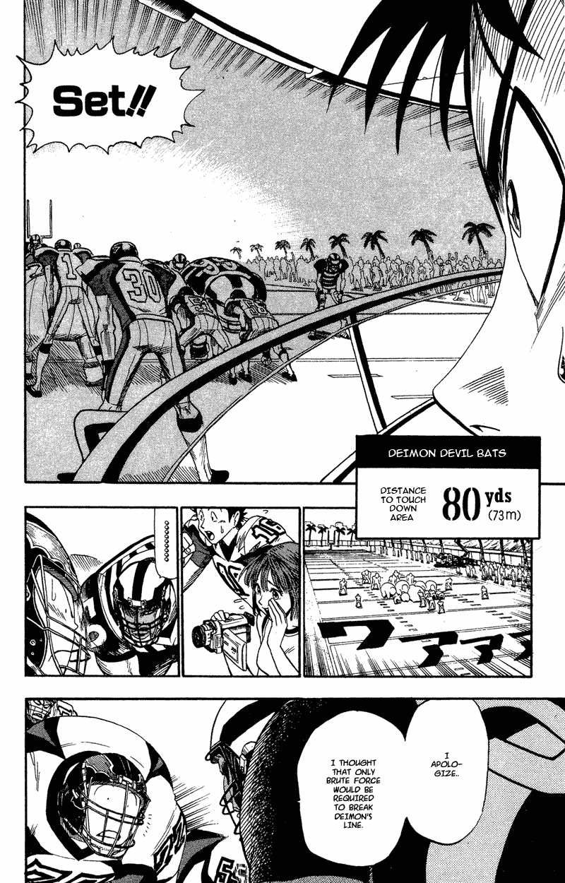 Eyeshield 21 Chapter 43 page 2 - Chapter 43: Power Vs Skill Vs Power Vs Skill