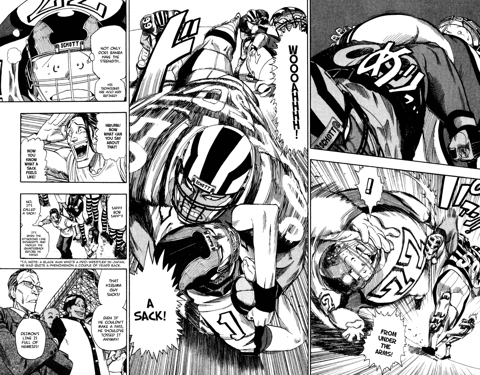 Eyeshield 21 Chapter 43 page 4 - Chapter 43: Power Vs Skill Vs Power Vs Skill