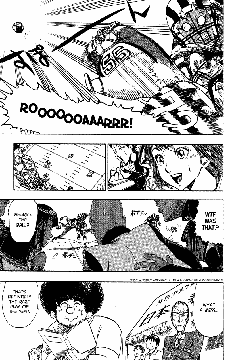 Eyeshield 21 Chapter 44 page 13 - Chapter 44: A Great Riot