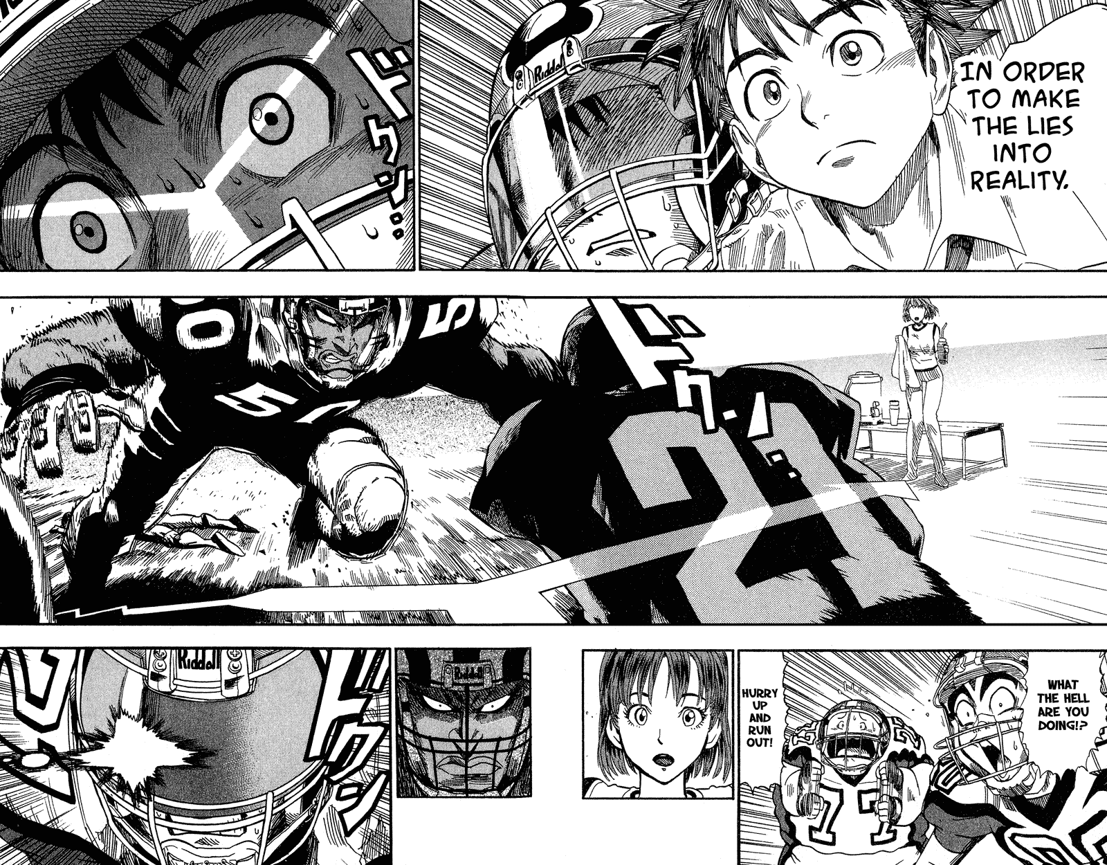 Eyeshield 21 Chapter 44 page 21 - Chapter 44: A Great Riot