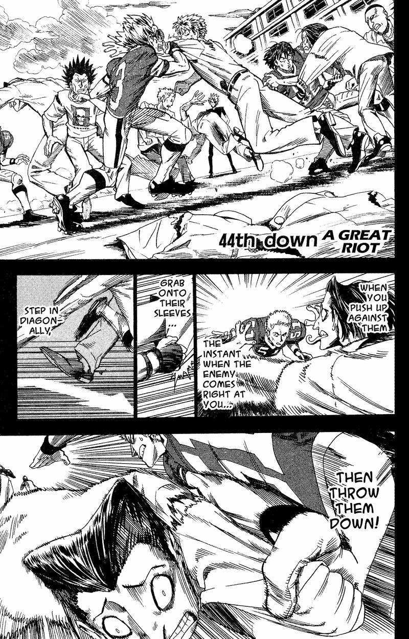 Eyeshield 21 Chapter 44 page 8 - Chapter 44: A Great Riot