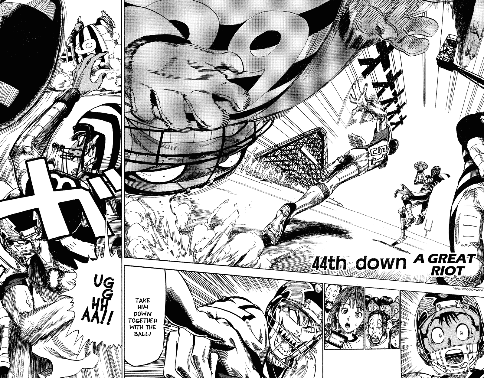 Eyeshield 21 Chapter 44 page 9 - Chapter 44: A Great Riot