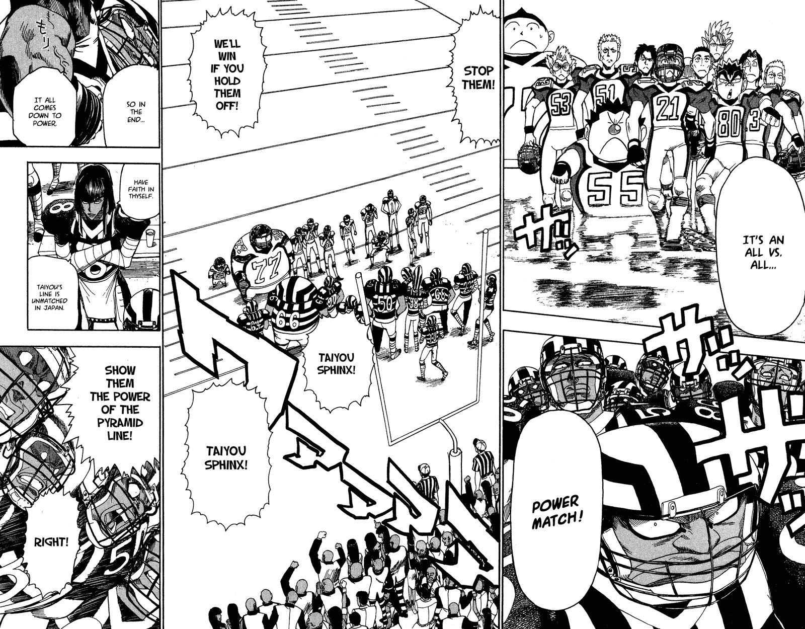 Eyeshield 21 Chapter 48 page 6 - Chapter 48: Fly! Deimon Devil Bat!