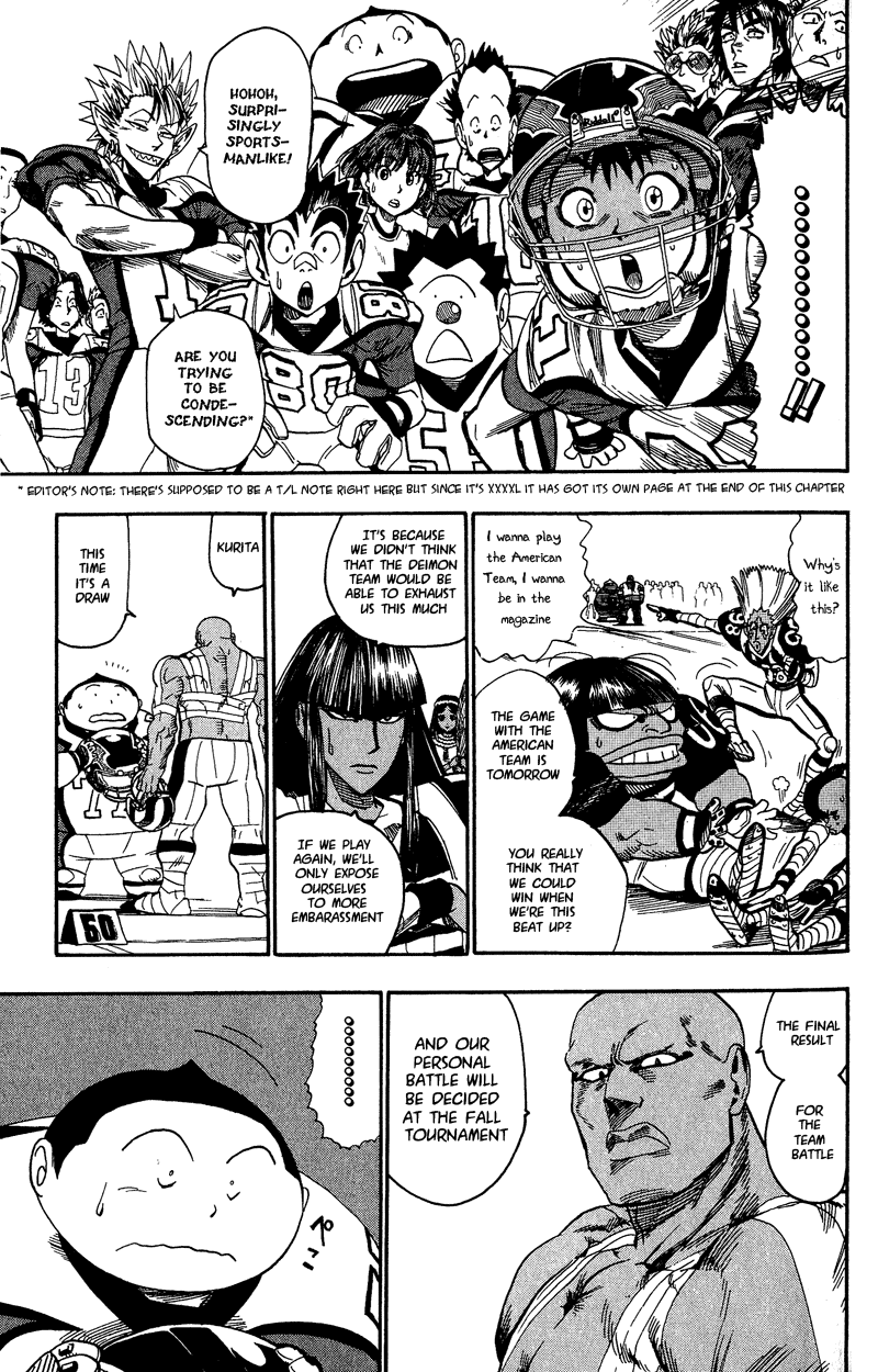 Eyeshield 21 Chapter 49 page 10 - Chapter 49: The King That Challenges God
