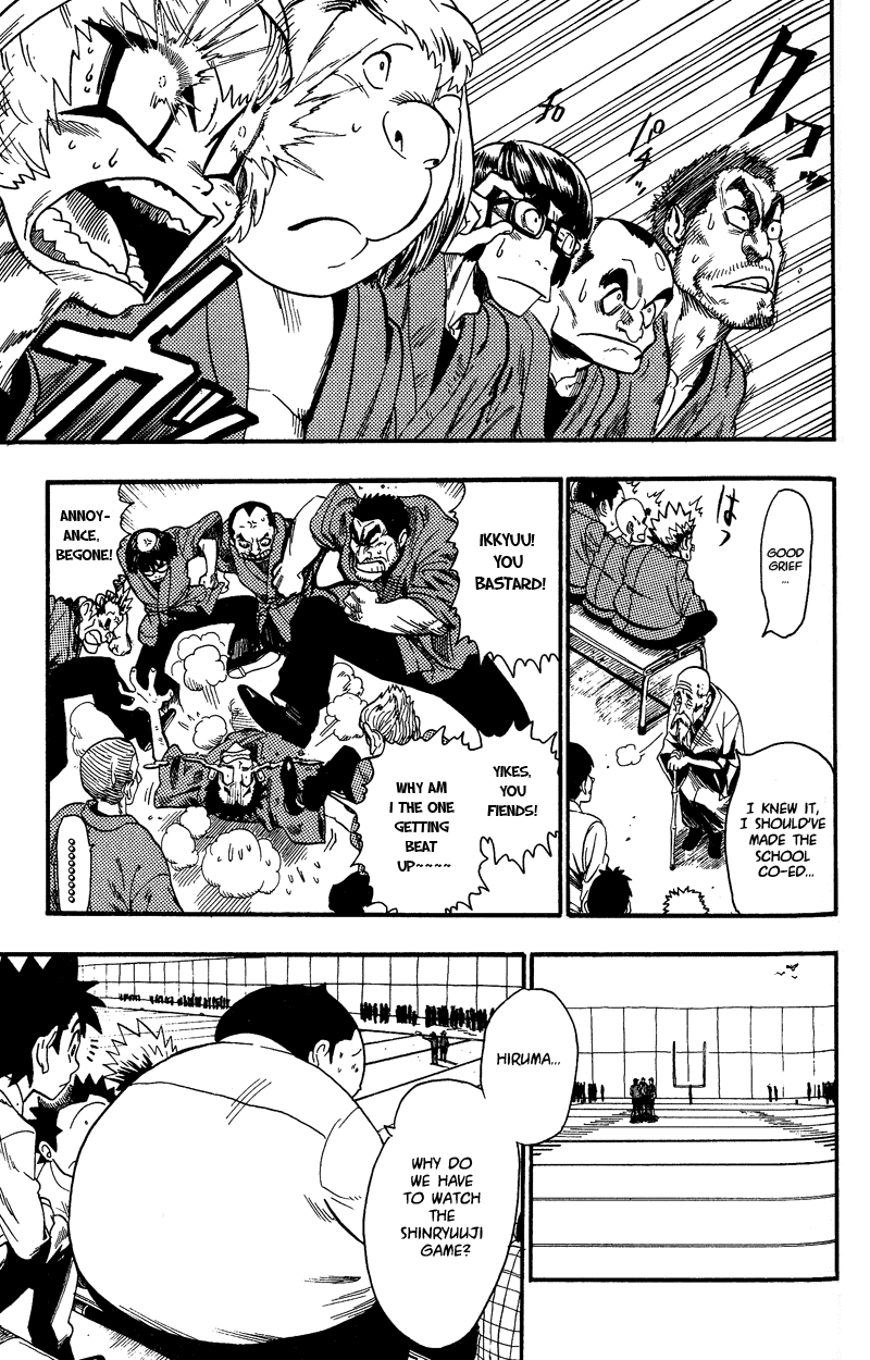 Eyeshield 21 Chapter 50 page 4 - Chapter 50: Warriors of Buddha