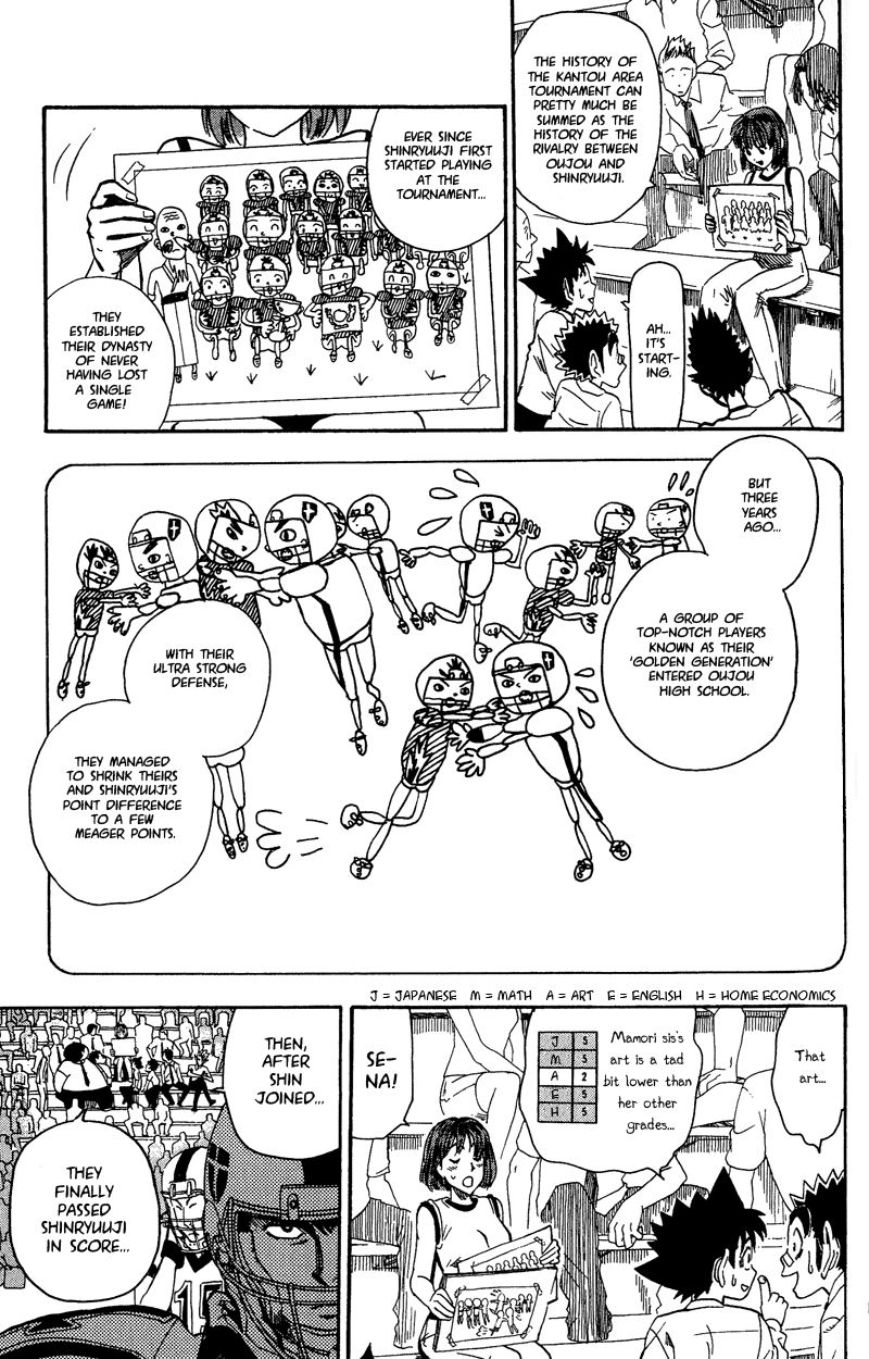 Eyeshield 21 Chapter 50 page 6 - Chapter 50: Warriors of Buddha