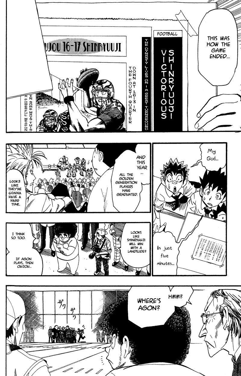 Eyeshield 21 Chapter 50 page 9 - Chapter 50: Warriors of Buddha