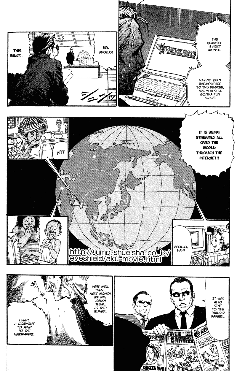 Eyeshield 21 Chapter 53 page 24 - Chapter 53: Aim to be a Hollywood Star!