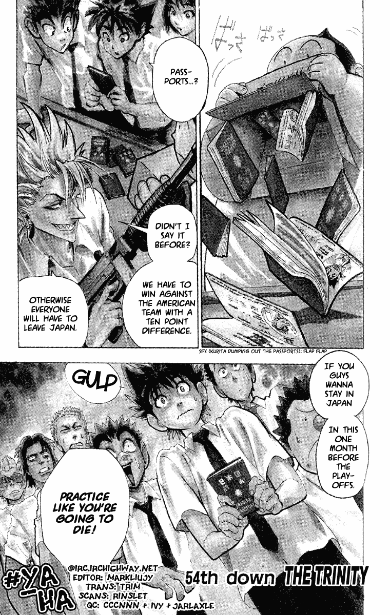 Eyeshield 21 Chapter 54 page 1 - Chapter 54: The Trinity