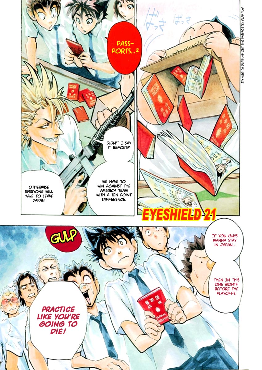Eyeshield 21 Chapter 54 page 2 - Chapter 54: The Trinity