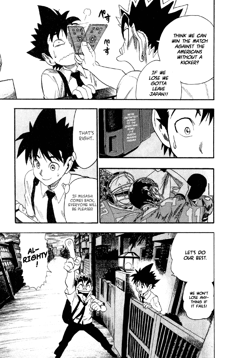 Eyeshield 21 Chapter 55 page 11 - Chapter 55: The Legend of the 60 Yards