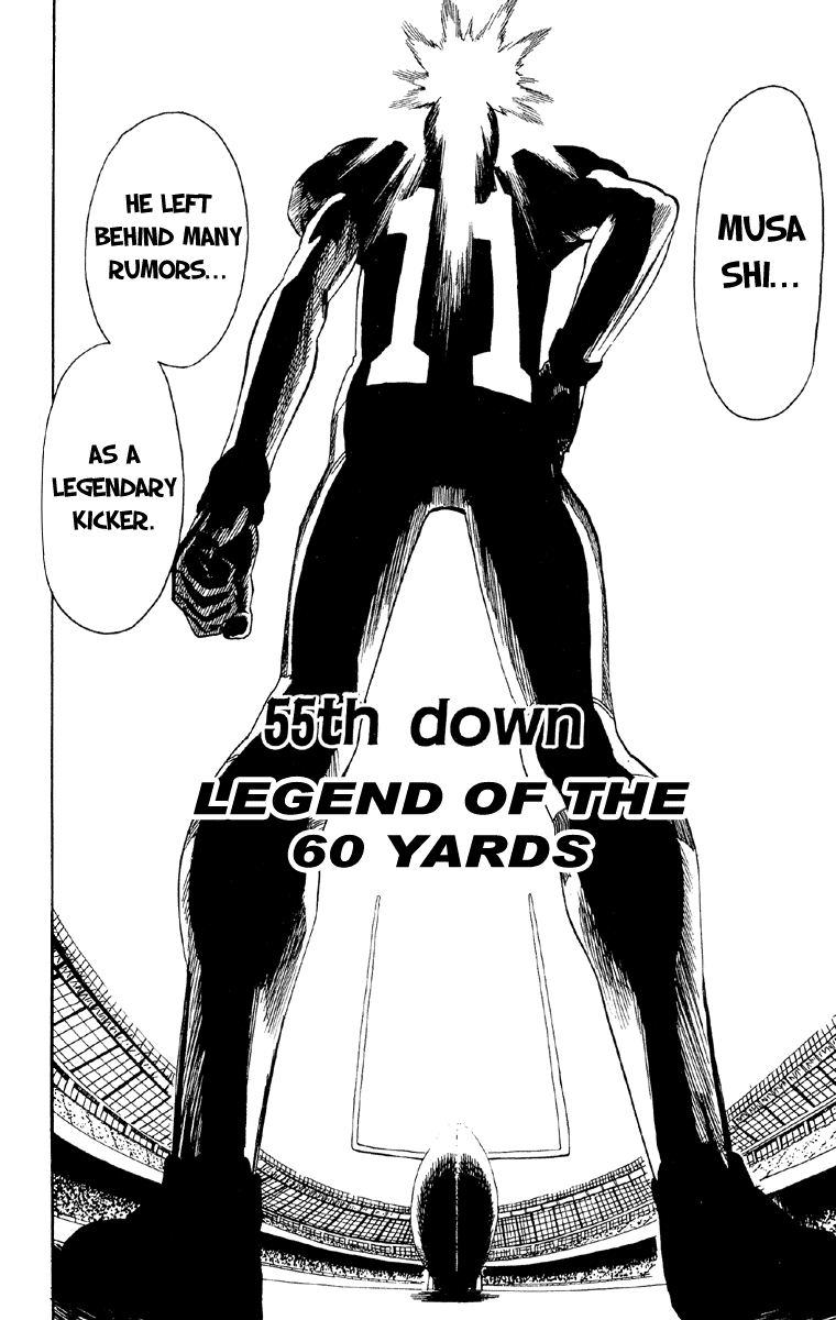 Eyeshield 21 Chapter 55 page 2 - Chapter 55: The Legend of the 60 Yards