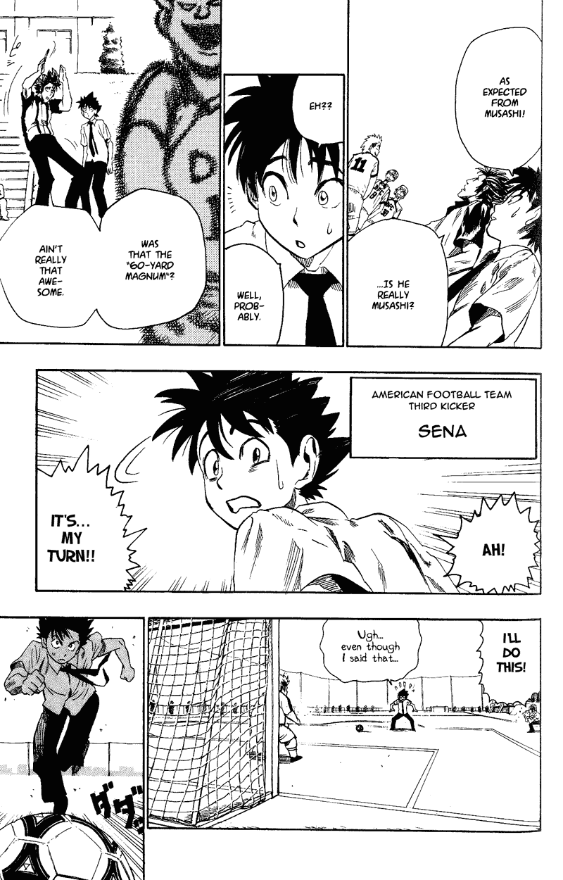 Eyeshield 21 Chapter 56 page 11 - Chapter 56: He is Musashi