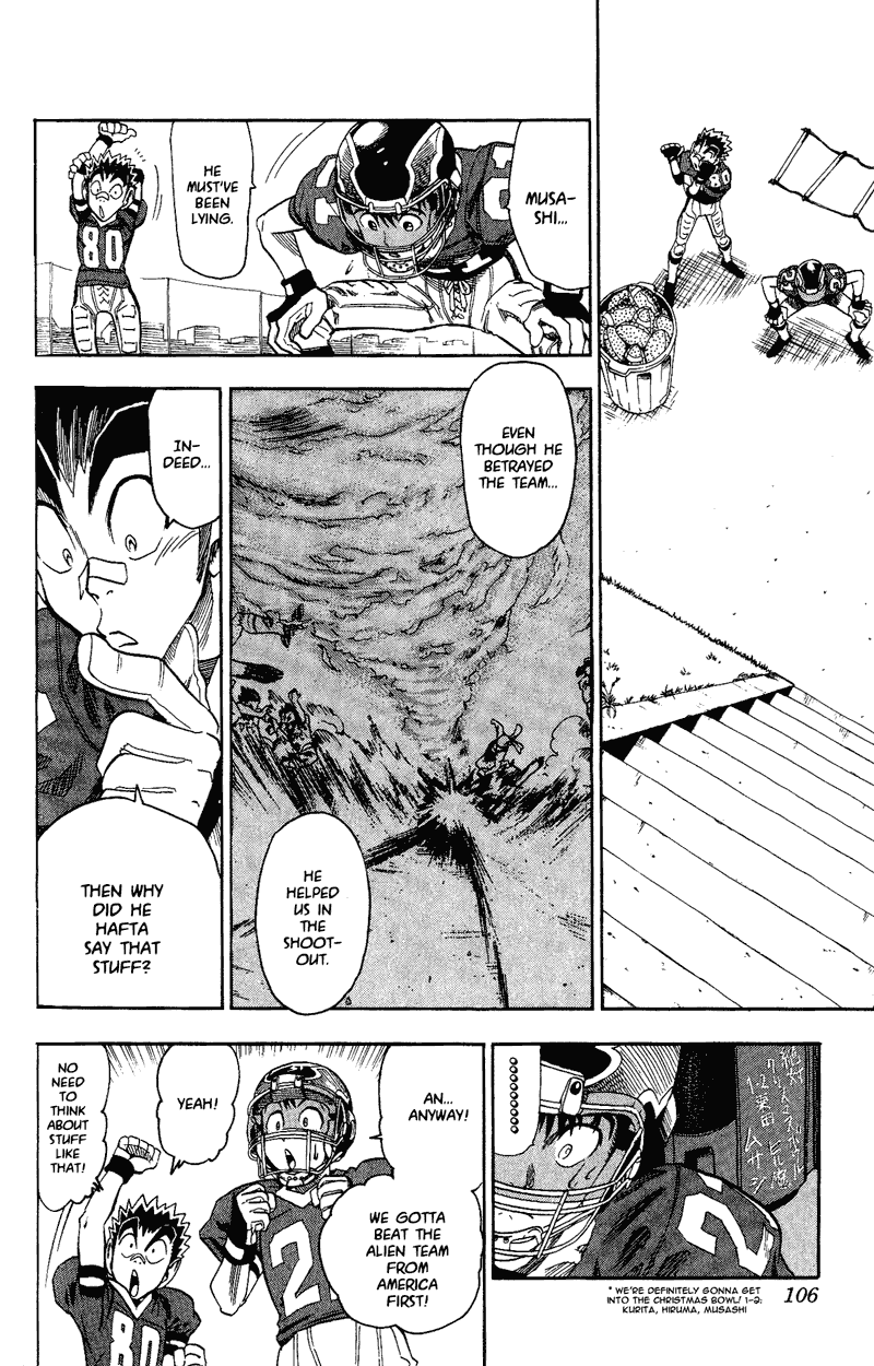 Eyeshield 21 Chapter 57 page 17 - Chapter 57: It's All but Fireworks of the Past