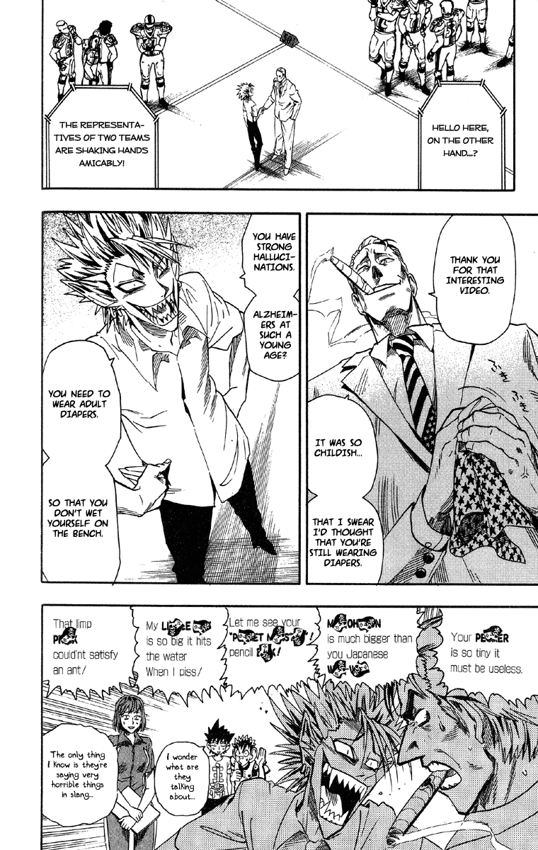 Eyeshield 21 Chapter 61 page 10 - Chapter 61: Japan-US Showdown