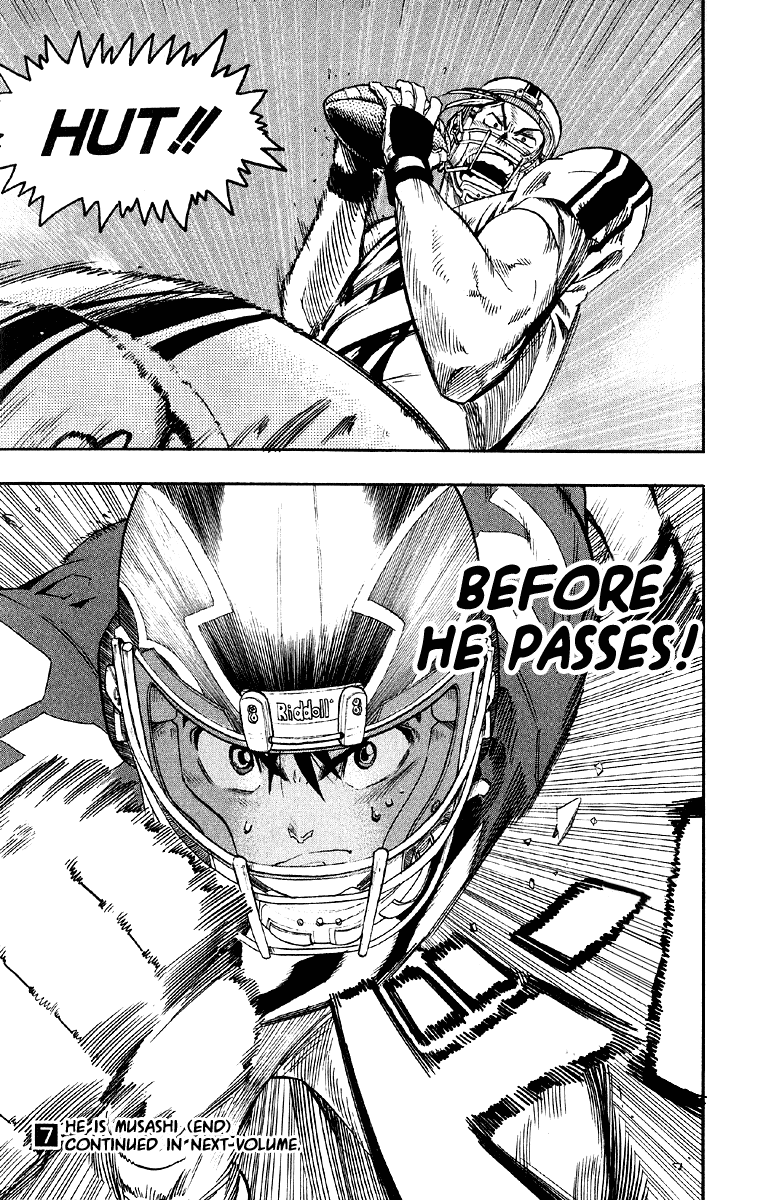 Eyeshield 21 Chapter 61 page 16 - Chapter 61: Japan-US Showdown
